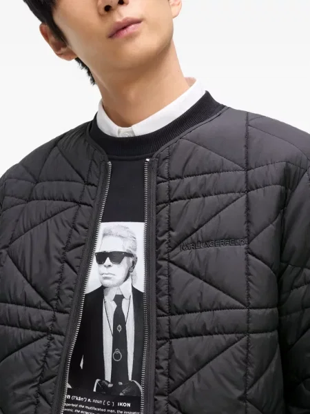 Geacă Karl Lagerfeld negru