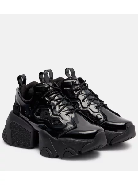 Sneakerși Noir Kei Ninomiya cu platformă negru