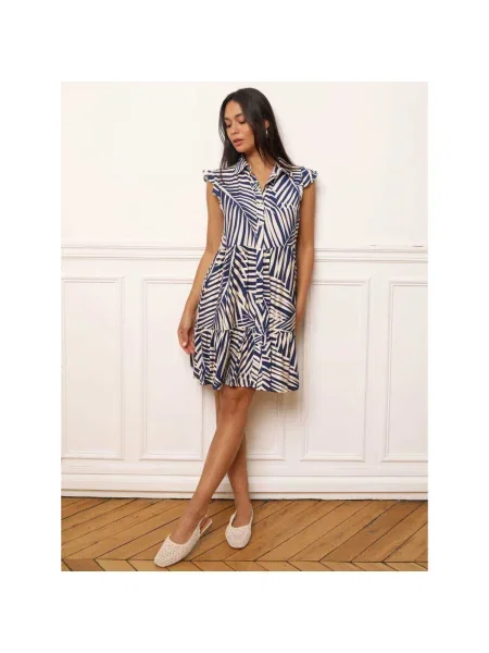 Rochie La Modeuse albastru