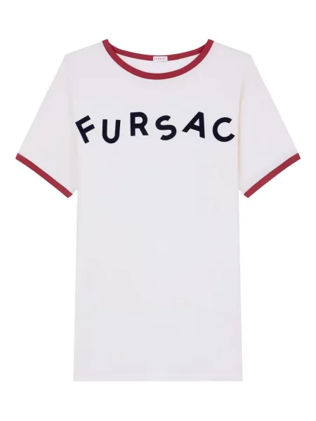 Tricou Fursac cu imagine alb