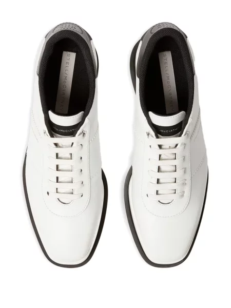 Sneakerși Stella Mccartney cu platformă alb
