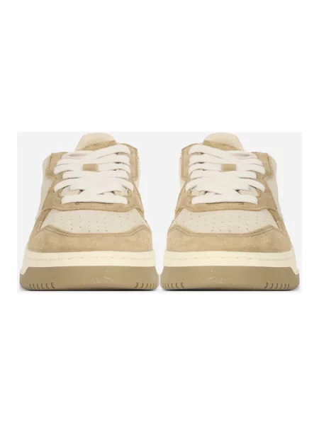 Sneakersy Autry brązowe
