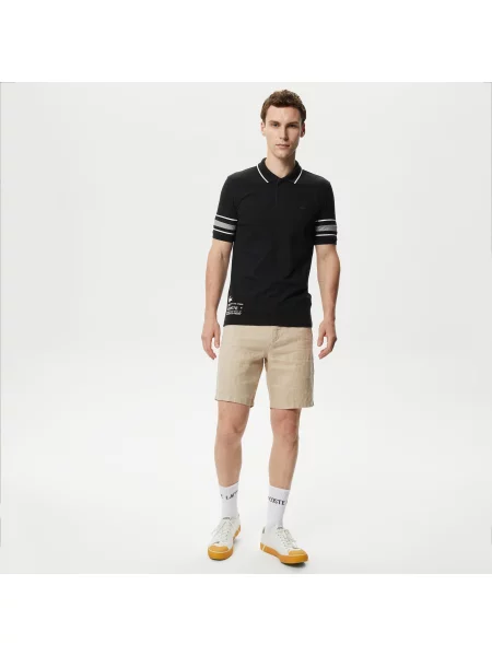 Шорты Lacoste бежевые
