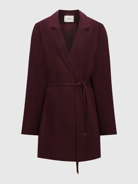 Двобортний жакет Regent Aeron бордовий