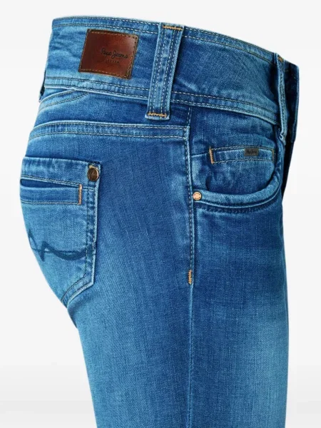 Trapéz kiszélesedő farmer Pepe Jeans kék