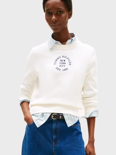 Светр Tommy Hilfiger білий