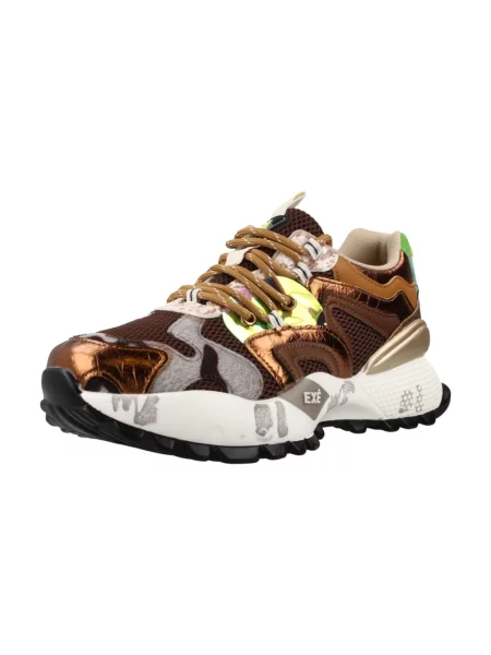Sneakersy Exe' brązowe