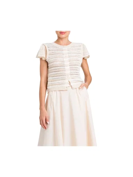 Sweter Twinset beżowy