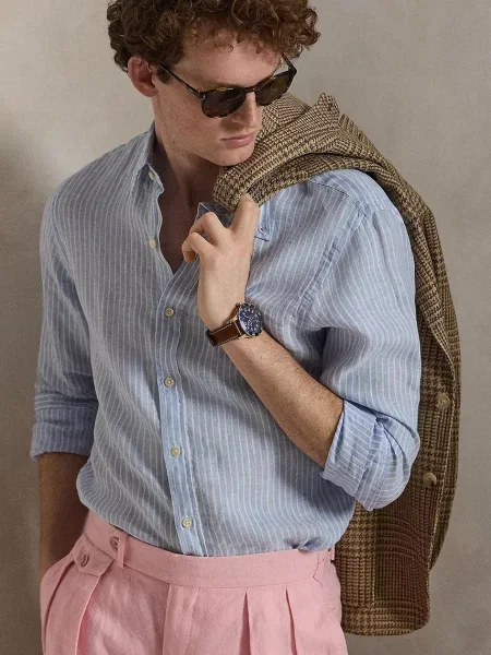 Льняная рубашка Polo Ralph Lauren