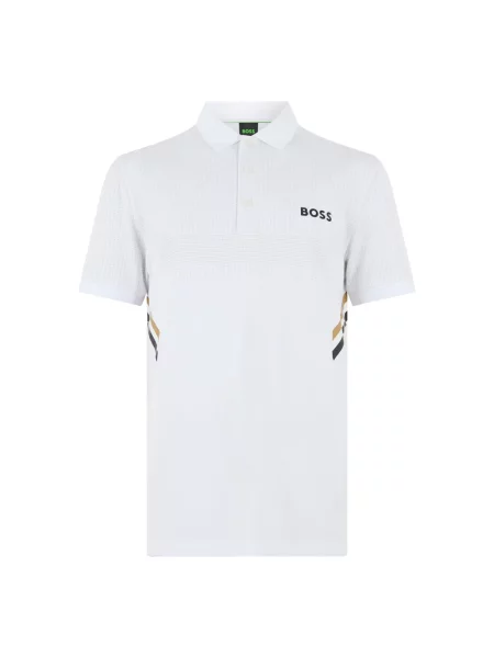 Koszulka polo Boss biała