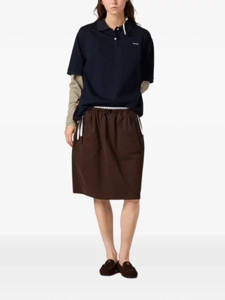 Polo Miu Miu από ζέρσεϋ μπλε