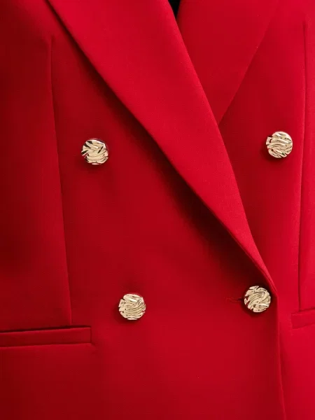 Піджак Morgan двобортний однотонний VRED.F червоний