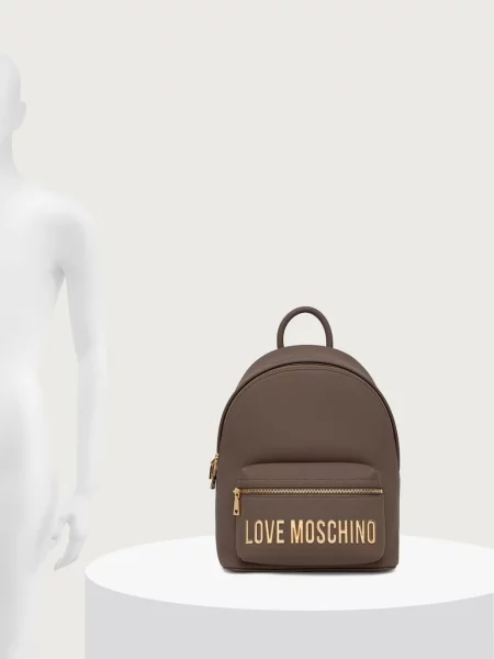 Кожаный рюкзак Love Moschino