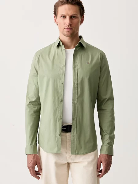 Tommy Jeans Srajca Original zelena