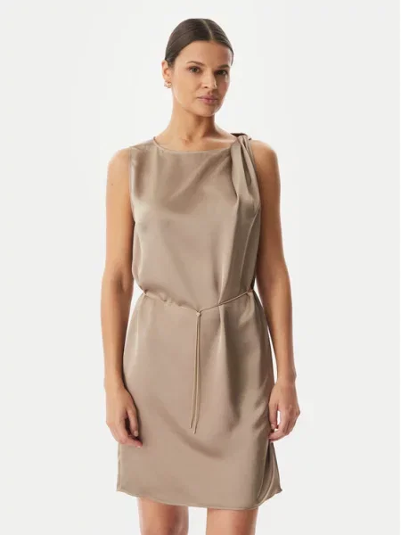 HUGO Коктейльна сукня Koberi Світло-коричневий коричнева