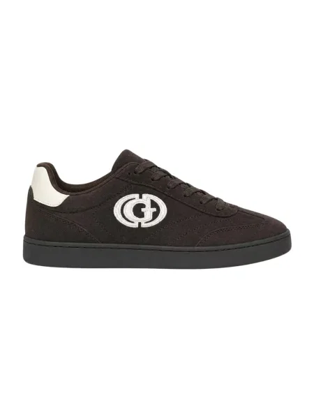 Sneakersy Guess skórzane brązowe