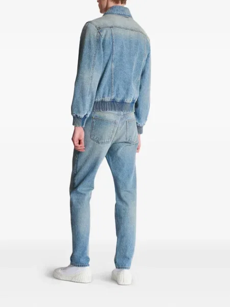 Geacă Balmain albastru