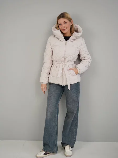 Демісезонна куртка UVENTUM молочний