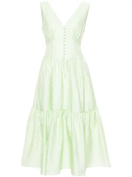 Rochie Self-portrait de costum verde