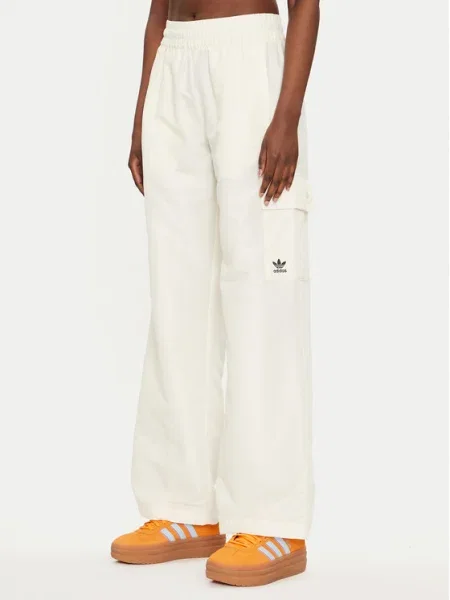 Adidas Pantaloni trening Essentials Woven Cargo Écru