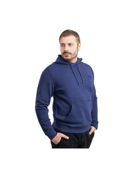 Bluza z kapturem Hugo Boss niebieska