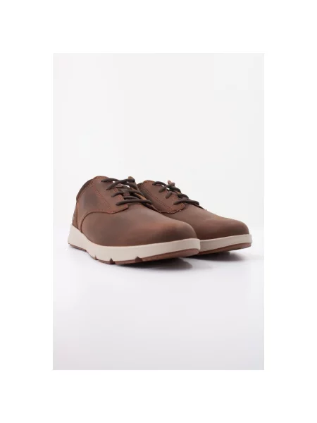 Pantofi Timberland din dantelă maro