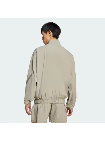 Sportovní bunda adidas Z.N.E. Woven béžová