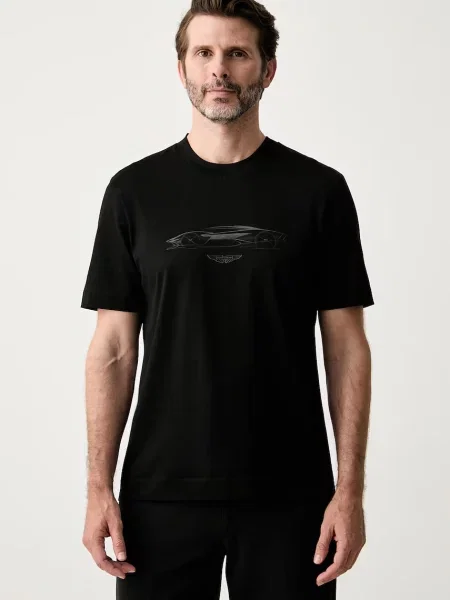 BOSS tricou pentru bărbați din BOSS x Aston Martin negru
