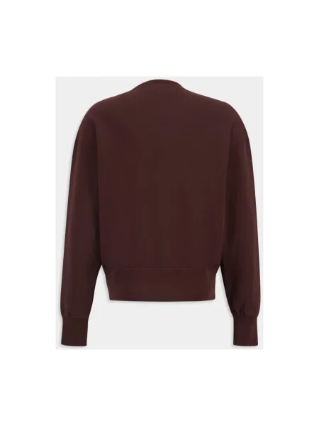 Bluza Alexander Mcqueen z logo brązowa