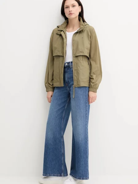 Tommy Hilfiger kurtka przejściowa zielony