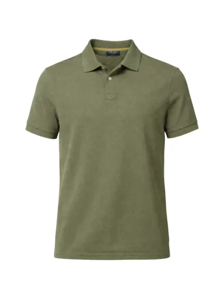 Krótka koszulka polo Saint James zielona