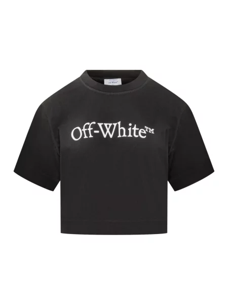 Koszulka Off-white z logo biała