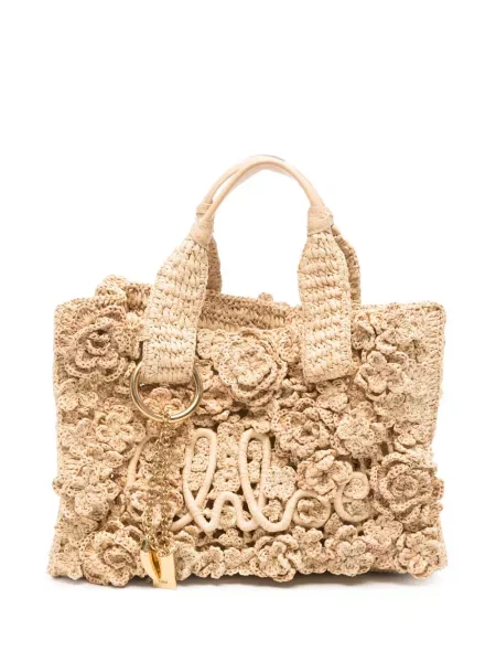 Virágos shopper táska Chloe