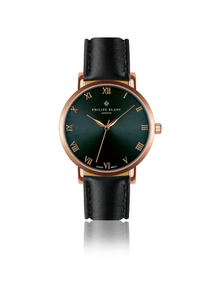 Ceas Philipp Blanc negru
