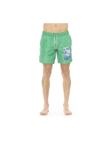 Kąpielówki Bikkembergs zielone