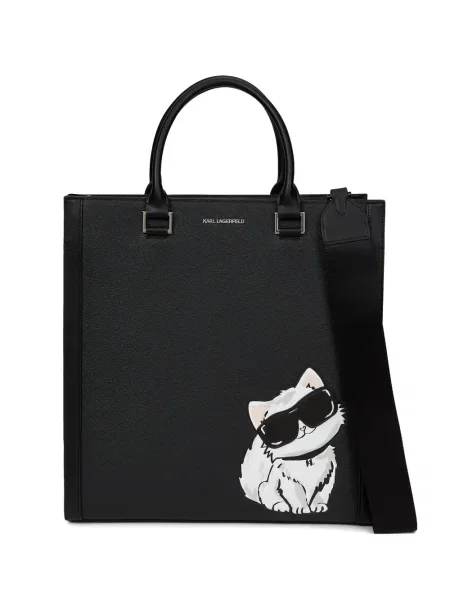 Шопинг чанта Karl Lagerfeld черно