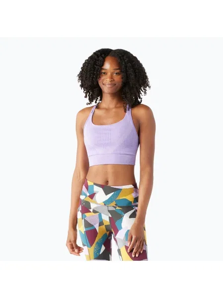 Olcsóbban. Smartwool Intraknit Strappy termikus melltartó ultra ibolyaszínű. Méret: XS lila