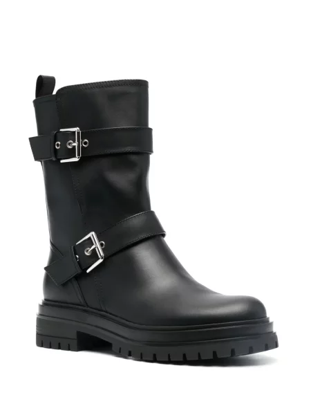 Botine Gianvito Rossi biker negru