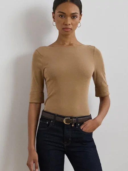Lauren Ralph Lauren tricou bej
