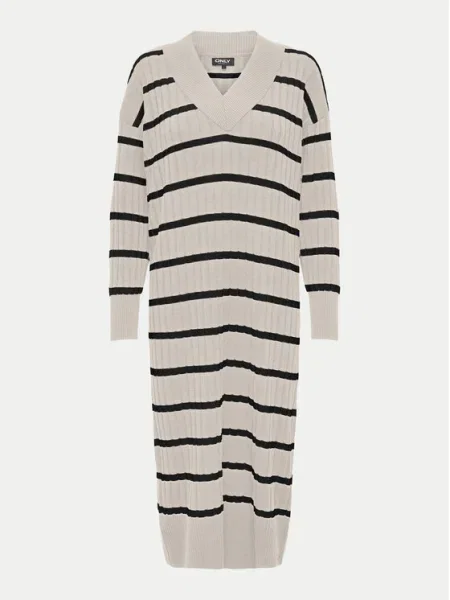 ONLY Rochie tricotată New Tessa bej