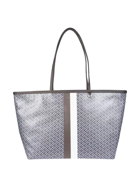 Shopperka Tory Burch niebieska