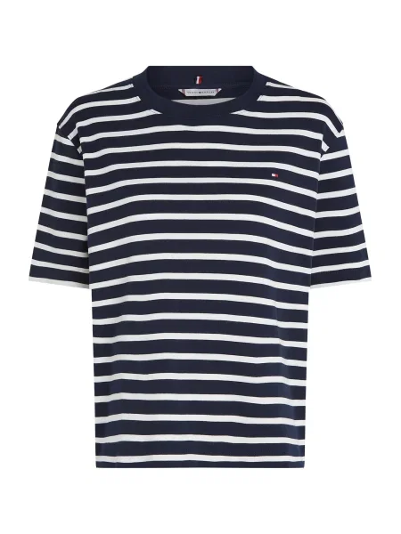 Tommy Hilfiger Tricou Modern Cody Bleumarin alb