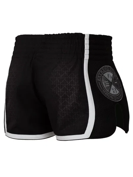 Spodenki Muay Thai EXTREME HOBBY BLACK ARMOUR czarne