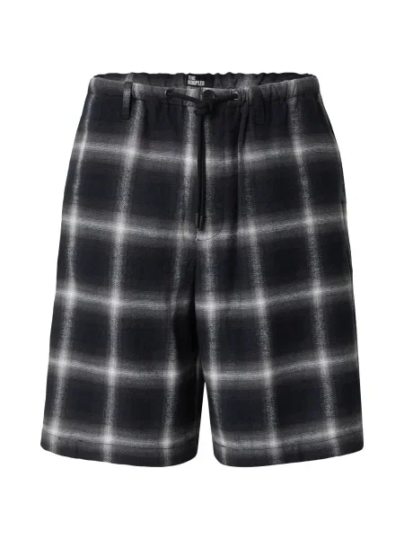 The Kooples Pantaloni maro / negru alb