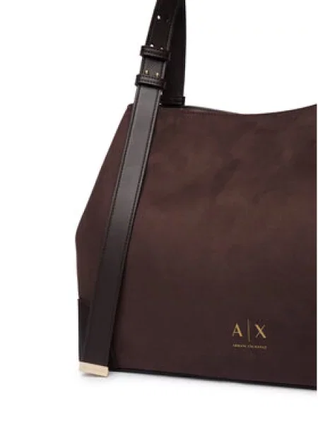 Torbica Armani Exchange smeđa