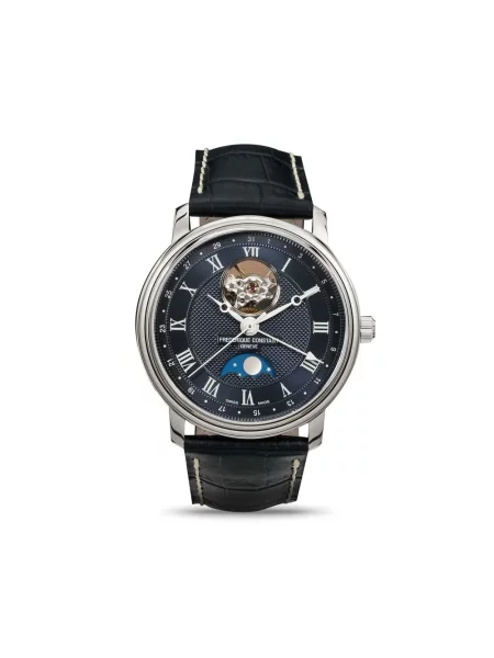 Часовник Frédérique Constant със сърца синьо