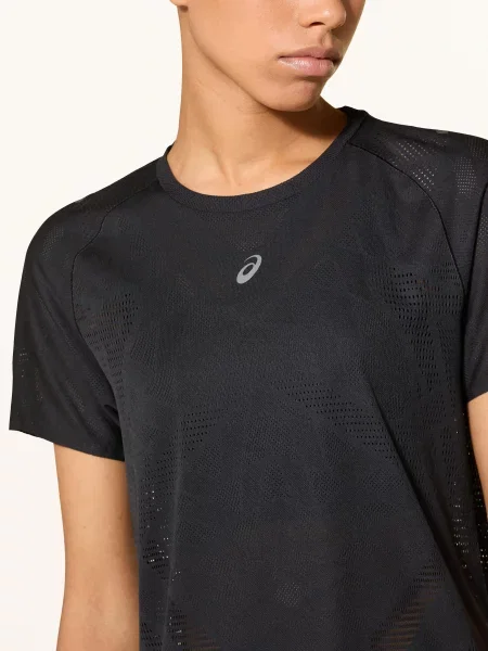 Běžecké tričko ASICS Metarun SS Top performance black černé