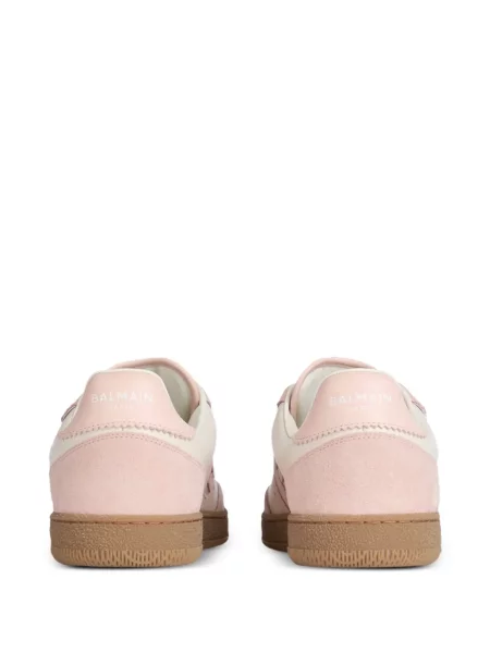 Sneakerși Balmain din piele de căprioară