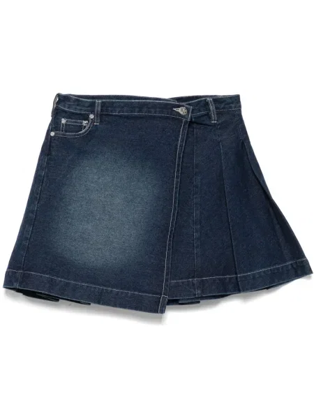 Mały spódnica plisowana House Of Sunny niebieska