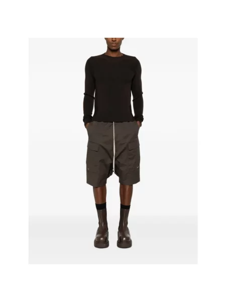 Sweter Rick Owens wełniany brązowy